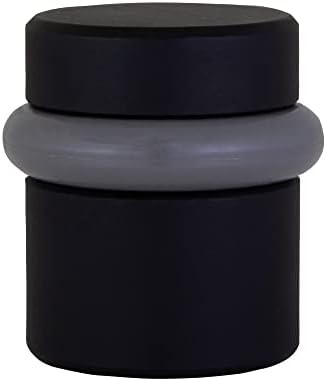 Design House Cylindrical Doorstop, Matte Black