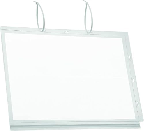 Durable Outdoor Sign Holder, Water-Resistant, Tabloid Size, 5 Pack