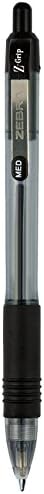 Zebra Pen Z-Grip Retractable Ballpoint Pen, Black Ink, 1.0mm, 6-Pks 144 Ttl