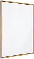 Kate and Laurel Sylvie Blank Framed Canvas Wall Art; 31.5x41.5 Natural; Modern Empty Canvas for Paint-Your-Own Art; Ready to Paint Premium Canvas Already Framed