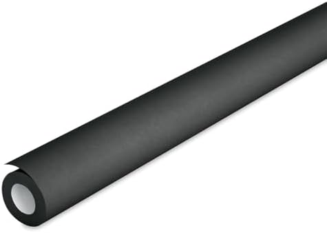 Fadeless Bulletin Board Paper, Fade-Resistant Paper for Classroom Decor | 24” x 60’, Black, 1 Roll