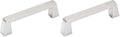 Amerock | Cabinet Pull | Polished Chrome | 3-3/4 inch (96 mm) Center to Center | Blackrock | 2 Pack | Drawer Pull | Drawer Handle | Cabinet Hardware