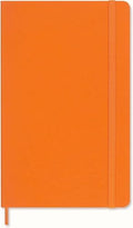 Moleskine Limited Edition Notebook Vegea, Large, Ruled, Orange Capri, Soft Cover (5 x 8.25)
