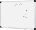Amazon Basics Magnetic Dry Erase Whiteboard, 36 x 48-inch, Aluminum Frame, Silver/White, Easy to Install
