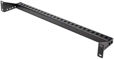 StarTech 1U Cable Lacing Bar, Adjustable Depth (12S-Cable-Lacing-BAR)