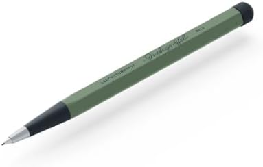 LEUCHTTURM1917 - Drehgriffel Mechanical Pencil - Refillable Writing Stylus with 0.7 mm HB Graphite Lead (Olive)