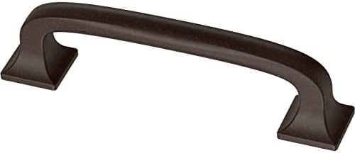 Franklin Brass (10-Pack) – Deep Bronze Cabinet Handles, 3 Inch Hole Center, Pulls for Drawers, Kitchen Cabinet Door, Dressers | Lombard