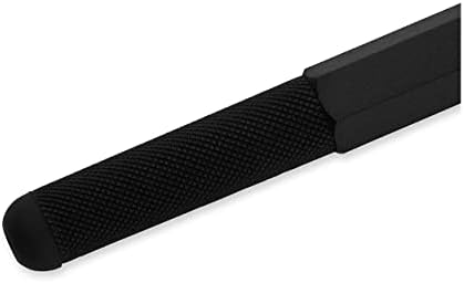 rOtring 800+ Mechanical Pencil and Touchscreen Stylus, Twist-to-Retract, HB 0.7 mm, Black Metal Barrel