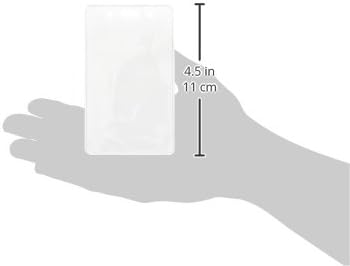 Amazon Basics Vertical Clear Plastic ID Badge Holders, 2.55" x 4.41", Pack of 1600
