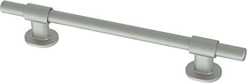 Franklin Brass 5 Pack Matte Brushed Nickel Cabinet Handles Adjustable Drawer Pulls for Kitchen Cabinet Knobs Dressers and Cupboards Fits 1-3/8 to 6-5/16 inch (35–160mm) Hole Center | Adjusta-Pull™