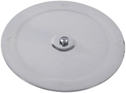Gardner Bender KO708 Metal Knockout Seal, 3 Inch Conduit Size, Marked Size, Rust-Proof Galvanized Steel, 16 AWG Steel, ⅜ Inch Thread, Embossed - Self Centering, For Knockout Punch / Die Conduit, Cover, 10 Pk.