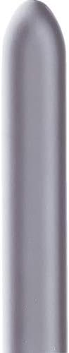 Lihit Lab F8CU-50 Paper Fasteners, Pack of 50, Gray