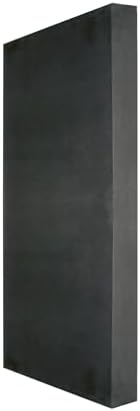 ATS Acoustic Panel 24x48x4 Inches, Square Edge, with Microsuede Fabric (Mercury)