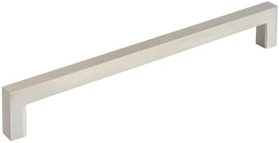 Amerock 7-9/16" Monument Satin Nickel Drawer Pull