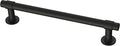 Franklin Brass Francisco (10-Pack) Cabinet Handles 5-1/16" Hole Center Pulls | Matte Black Hardware Kitchen Door, Drawers, Dressers, Furniture P29618Z-FB-B