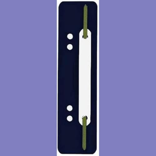 Durable Flexi Filing Strip Fasteners, Pack of 250, Black