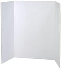 Pacon Presentation Boards, Single Wall, White, 48" x 36", 12 Count