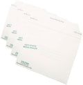 Quality Park Anti-Static Media Mailer with Pre-Printed Labeling, Self Seal Closure for Quick and Easy Seal, Recycled White Fiberboard, 6 x 8-5/8, 25/Box (64126) | (Pack of 4)