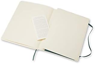 Moleskine Classic Notebook, XL, Ruled, Forest Green, Softcover