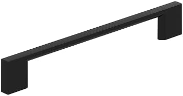Amerock 10 Pack 6-5/16" Cityscape Matte Black Drawer Pull