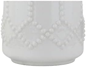JONATHAN Y Alice Textured Ceramic Table Lamp 26", Cream