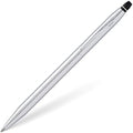 Cross Click Chrome Ballpoint Pen, Medium Point, Black Ink