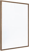 Kate and Laurel Sylvie Blank Framed Canvas Wall Art; 31.5x41.5 Gold; Vintage Modern Empty Canvas for Paint-Your-Own Art; Ready to Paint Premium Canvas Already Framed