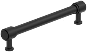 Amerock 6-5/16" Faircrest Matte Black Drawer Pull