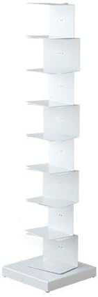Invisible Floating Bookshelf With Metal Spine Wall Mounted Storage For Books And Decor, Space-Saving Display Unit For Home And Office Use(White,X-Large)