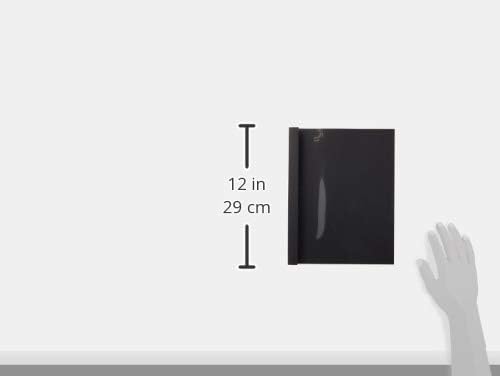 Fellowes 5256601 Binding Thermal Presentation Covers, 1/2 Inch, Black, 10 Folders up to 120 sheets (52566)