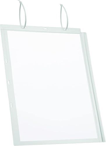 Durable Outdoor Sign Holder, Water-Resistant, Tabloid Size, 5 Pack