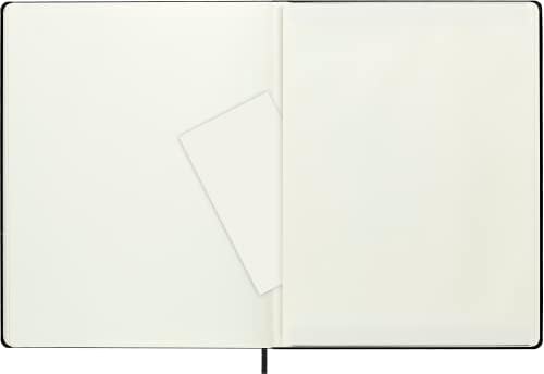Moleskine Notebook, XXL, Ruled, Black, Hard Cover (8.5 x 11)
