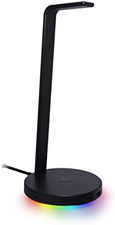 Razer Leviathan V2 X: PC Soundbar with Full-Range Drivers & Base Station V2 Chroma: Chroma RGB Lighting - Non-Slip Rubber Base - Designed for Gaming Headsets - Classic Black
