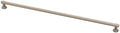 Franklin Brass 2 Pack Satin Nickel Cabinet Handles 18 inch (457mm) Kitchen Cabinet Handles and Drawer Pulls for Cupboards and Dressers | Francisco Collection