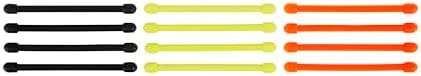 Nite Ize Gear Tie Original ProPacks - Reusable Rubber Twist Ties for Indoor & Outdoor Use - Bendable Wire Interior - Durable Rubber Exterior - Secure Grip - Assorted Colors, 3" (12 Pack)