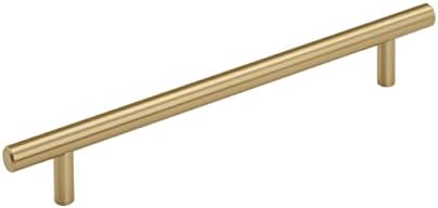 Amerock | Cabinet Pull | Champagne Bronze | 7-9/16 inch (192 mm) Center to Center | Bar Pulls | 1 Pack | Drawer Pull | Drawer Handle | Cabinet Hardware