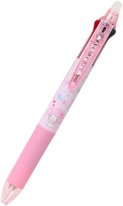 Sanrio 927872 FriXion Ball 3 Slim My Melody Polycarbonate Ball Diameter: 0.01 inch (0.38 mm), Ink Color: Black, Red, Blue Retractable