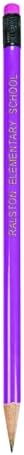 Fun Express Personalized Pencils Colorful Neon Wood 72 Pack