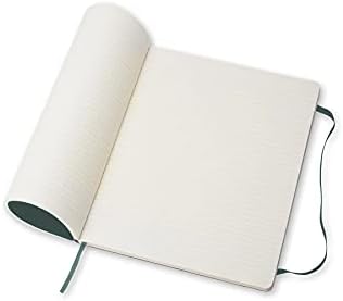 Moleskine Classic Notebook, XL, Ruled, Forest Green, Softcover