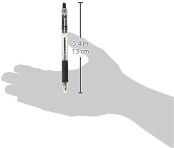 PILOT EasyTouch Ballpoint Pens, Black Ink Pens, 1.0mm, 12-Pack