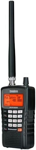 Uniden Bearcat BCD160DN Handheld Digital Scanner, Exclusive Features, Band Scope Rapid System/Channel Number Tagging, Narrow-Band Reception, and Search Features to Detect Signals Faster Than Ever