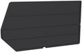 Akro-Mils 40260 Plastic Length Dividers for AkroBins Stackable Storage Bins Model 30260, Custom Storage Inserts for Tools, Crafts & Supplies, 6-Pack, Black