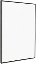 Kate and Laurel Sylvie Blank Framed Canvas Wall Art; 31.5x41.5 Dark Gray; Modern Empty Canvas for Paint-Your-Own Art; Ready to Paint Premium Canvas Already Framed