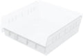 Akro-Mils 30170 Heavy Duty Plastic Shelf Bins, 12"x 11"x 4", Clear, 12-Pk
