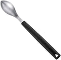 triangle Large Quenelle Spoon, Carded - Stainless Steel - Creates Smooth, Rounded Scoops for Plating - GreenGrip Handle - Dishwasher Safe - Made in Germany