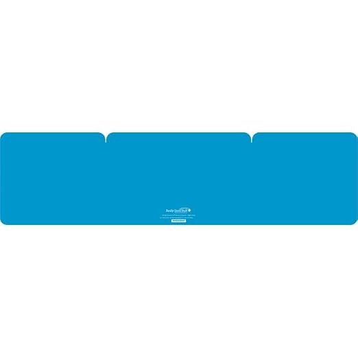 Really Good Stuff Large Privacy Shield, Set of 12, Turquoise Glossy