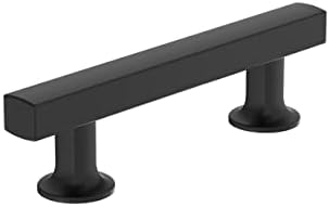 Amerock 3" Everett Matte Black Drawer Pull