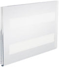 Azar Displays 162720 5.5-Inch Width by 7-Inch Height Wall U-Frame with Pre-Cut Hanging Holes, 10-Pack