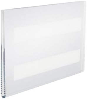 Azar Displays 162720 5.5-Inch Width by 7-Inch Height Wall U-Frame with Pre-Cut Hanging Holes, 10-Pack