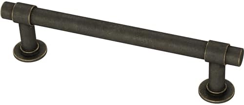 Franklin Brass Francisco (10-Pack) Cabinet Handles 4" Hole Center Pulls | Warm Chestnut Hardware Kitchen Door, Drawers, Dressers, Furniture P29617K-WCN-B